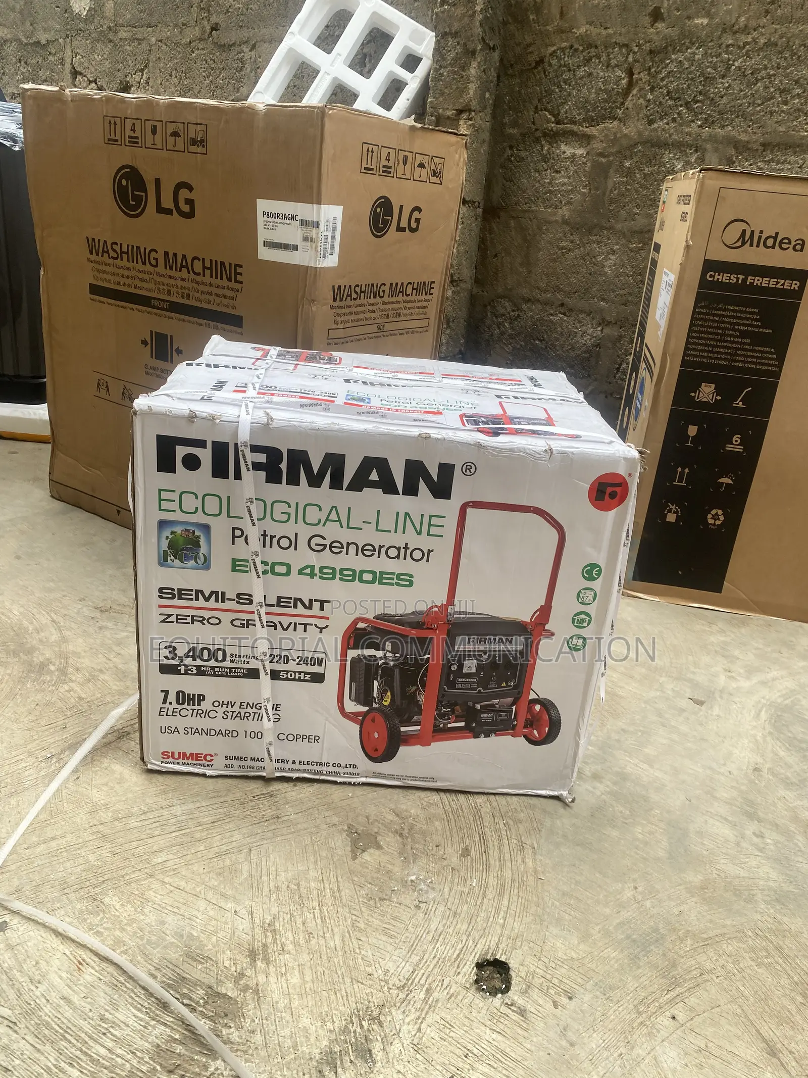 Firman 3400 Watts Backup Generator