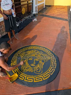 3D Stamped Floor