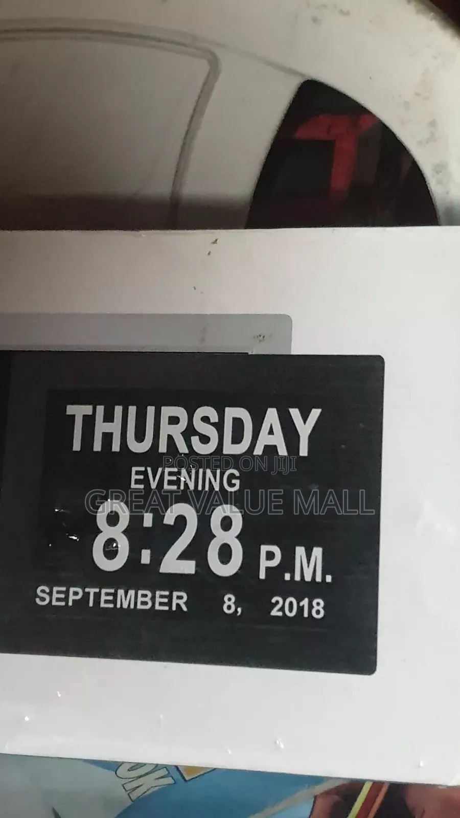 Day Calendar Clock