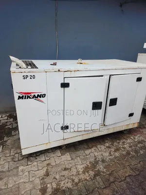 The Mikano SP20 Is a 20 kVA Generator