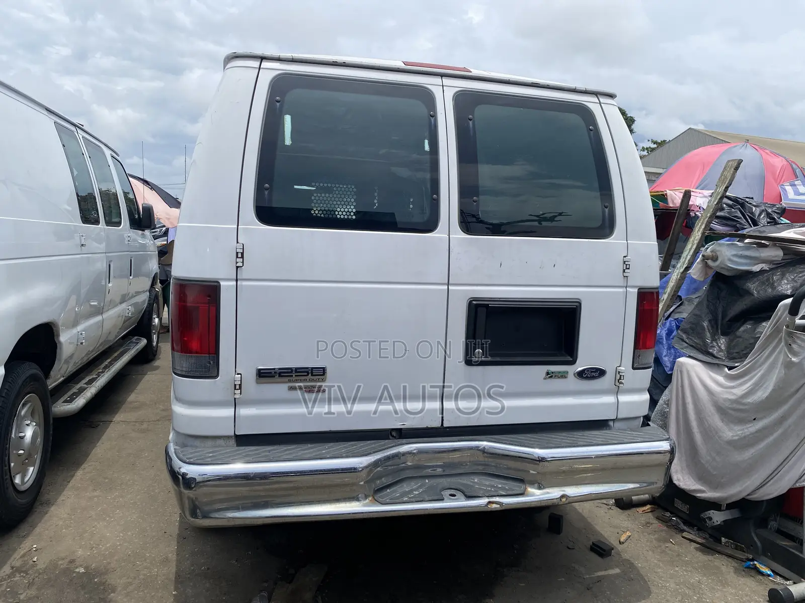 Ford E250 2012 White