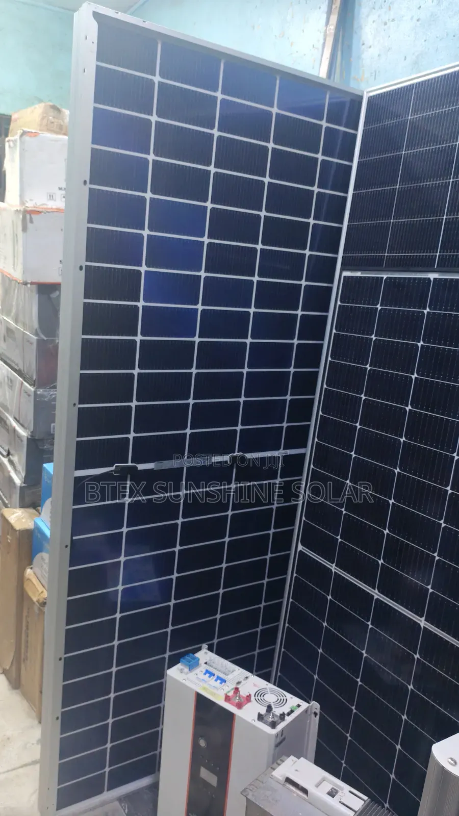 Bificare 650watt Mono Panels