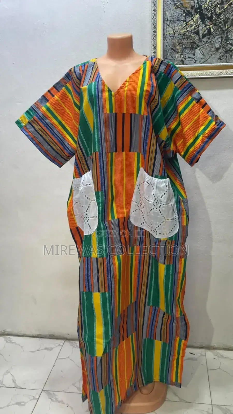 Ankara Bubu Gown