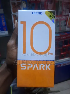 New Tecno Spark 10 Pro 256 GB Black