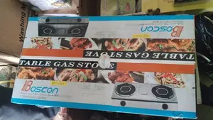 Brand New Boscon Double Burner Gas Cooker