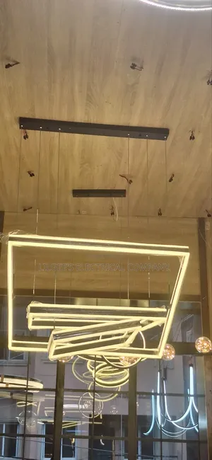 Three Tier Square Shape Pendant Chandelier