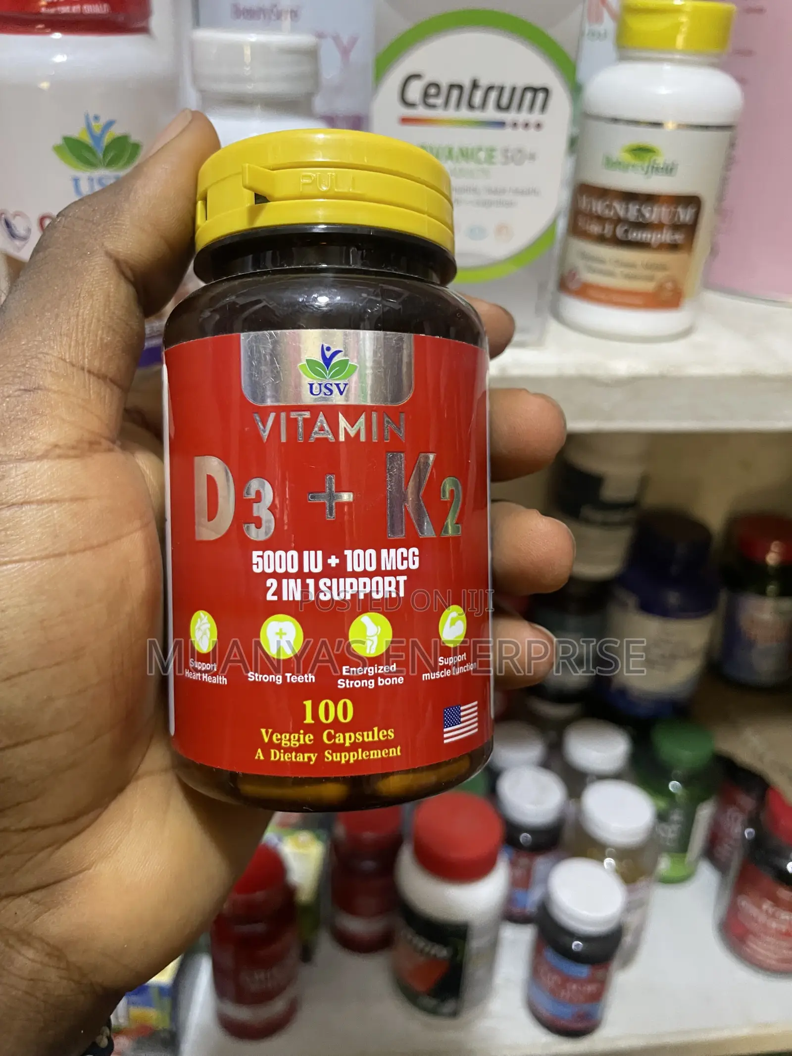 Vitamin D3 + 
