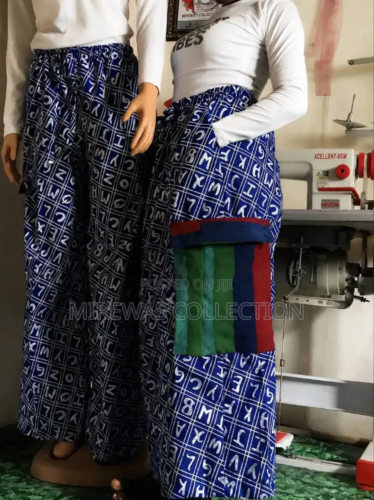 Ankara Jumbo Pant Trouser