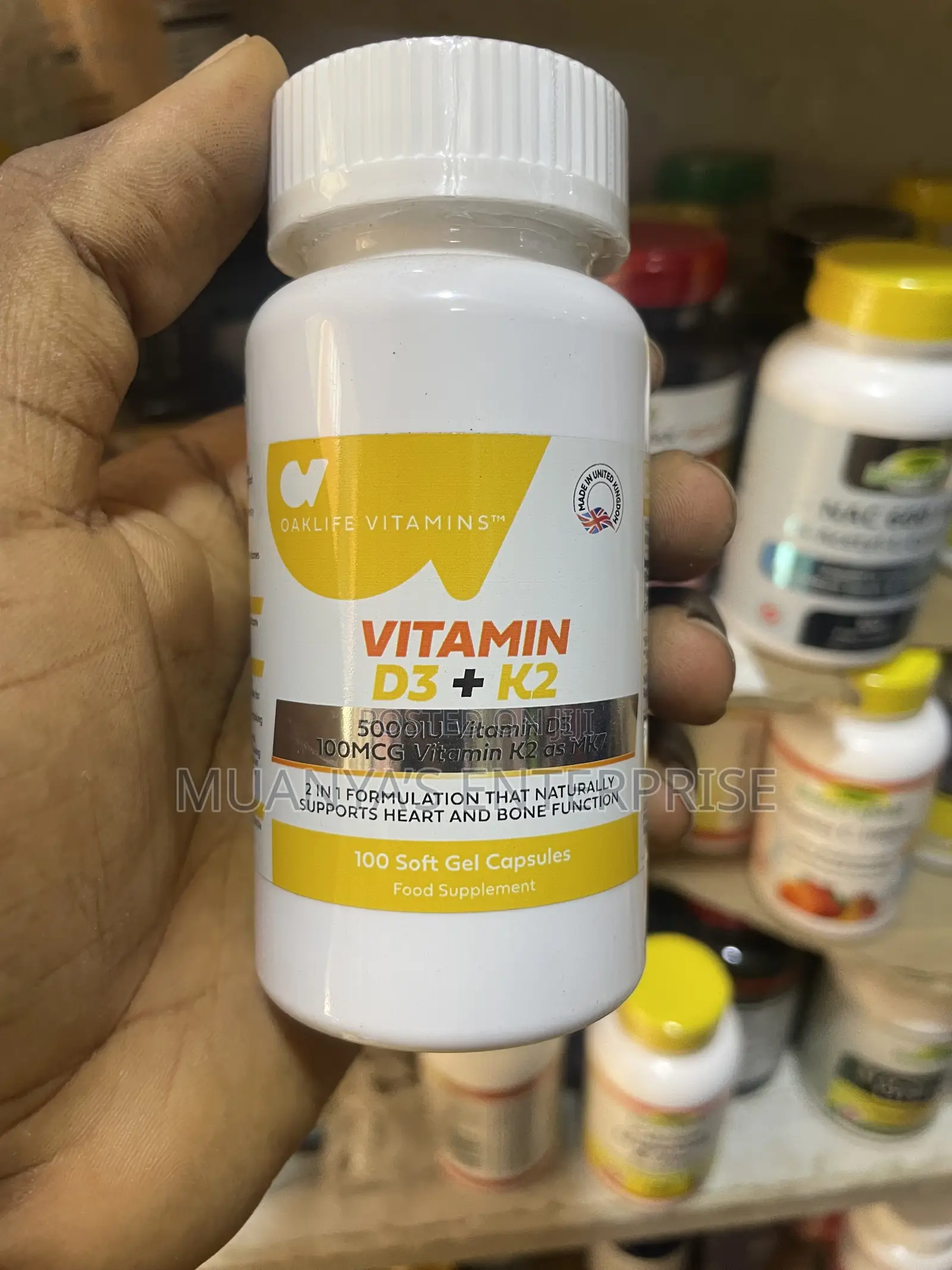 Vitamin D3 + 