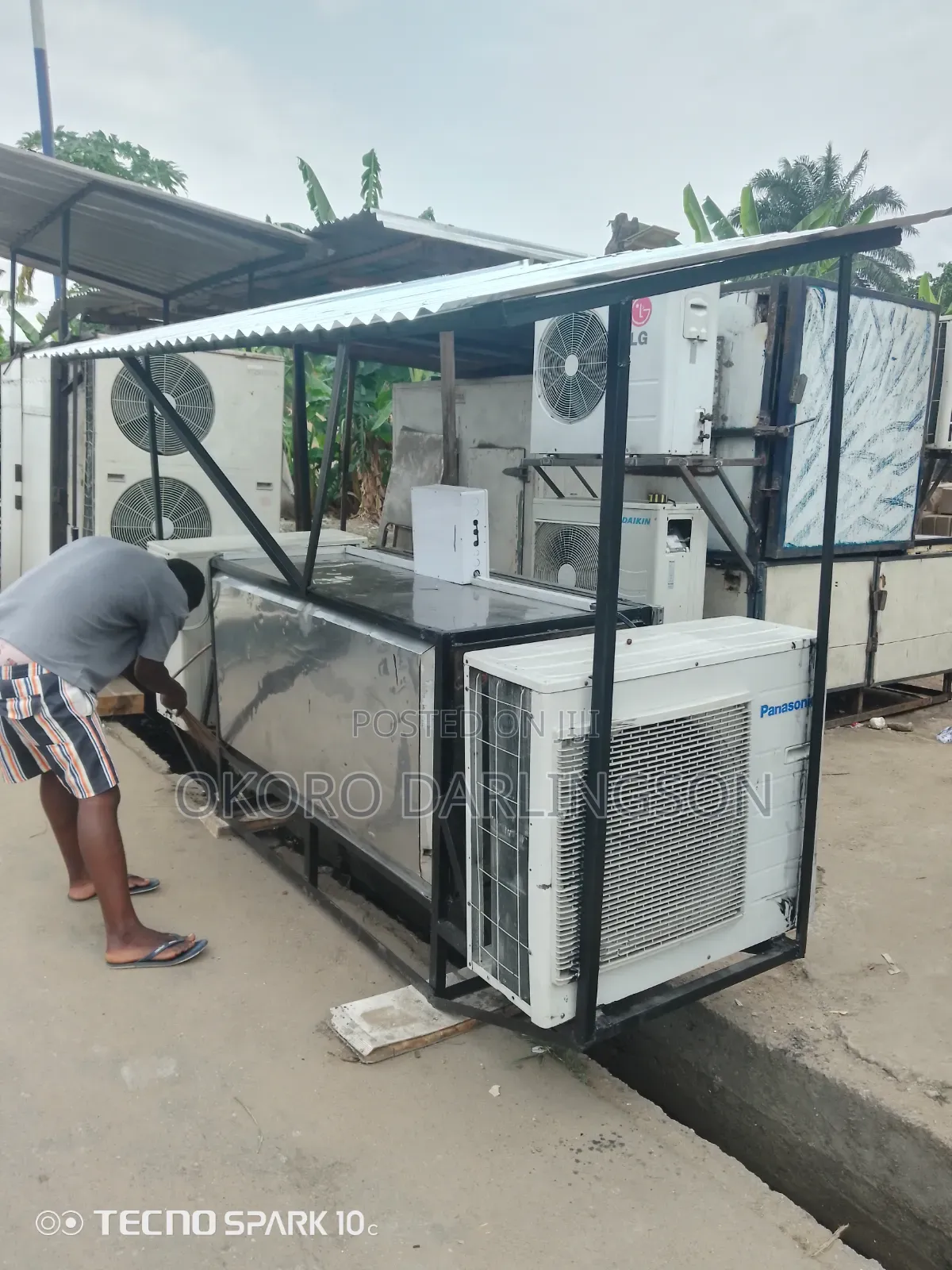 100 Blocks Capacity Ice Block Machine/Cold Room