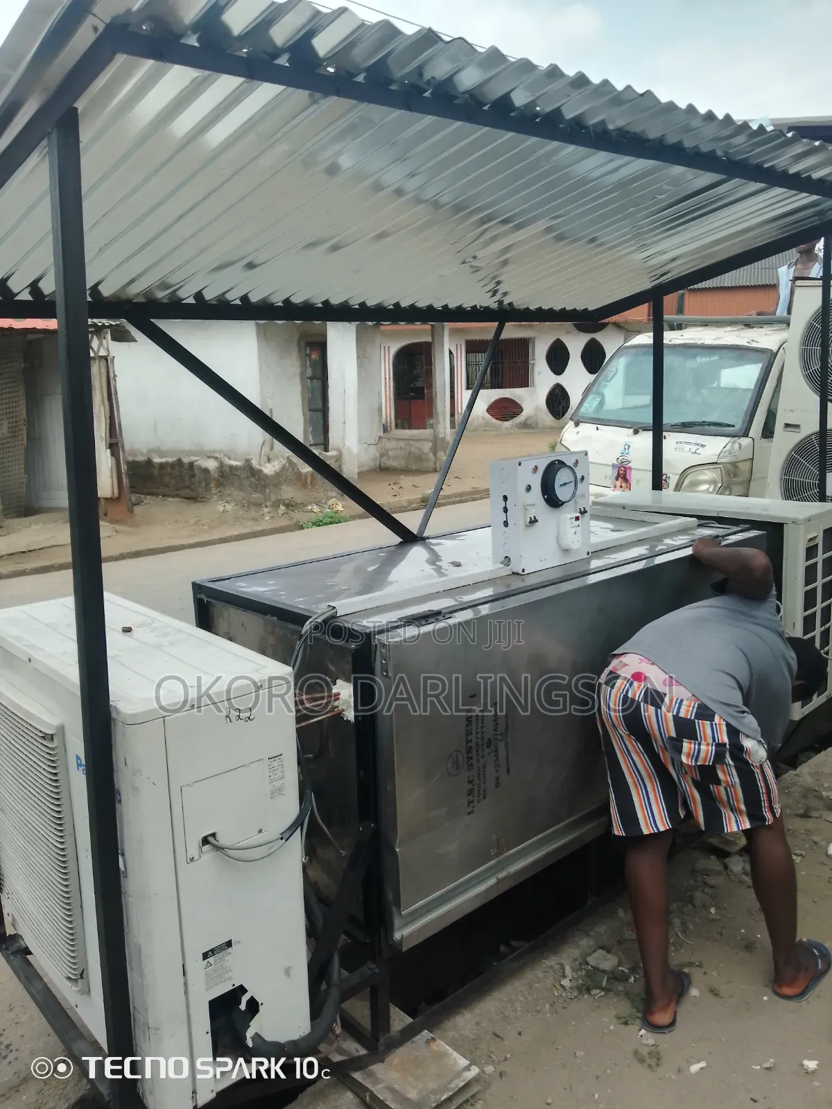 100 Blocks Capacity Ice Block Machine/Cold Room