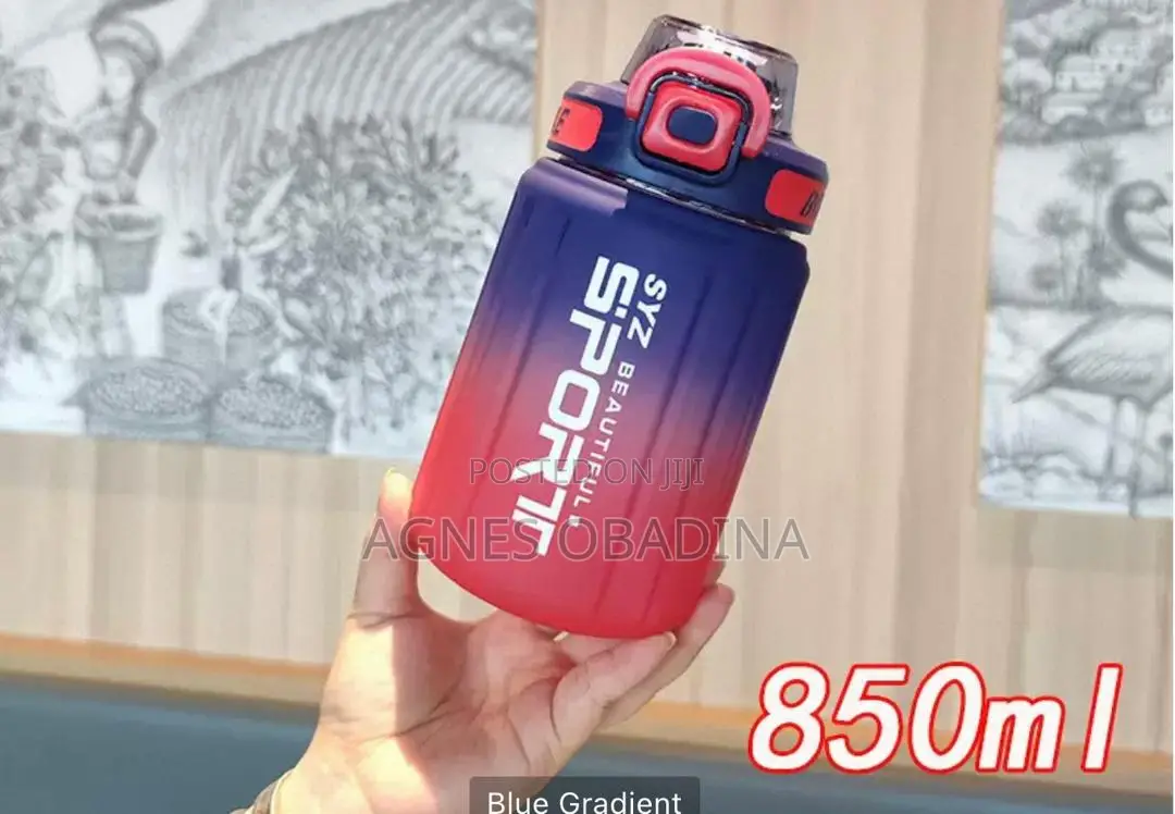 Kids Straw Space Water Bottle 850ml
