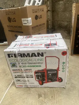 Powerful Firman ECO 4990ES 3.4KW Petrol Generator