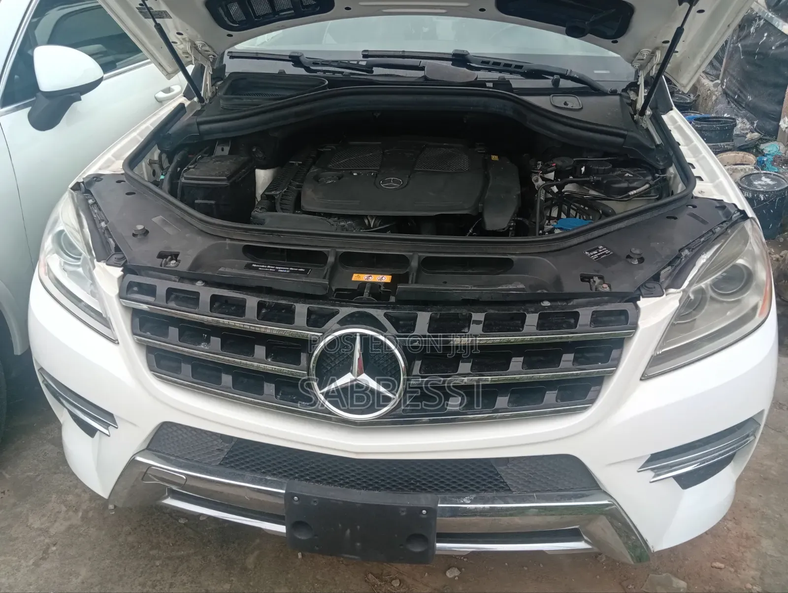 Mercedes-Benz M Class 2014 White