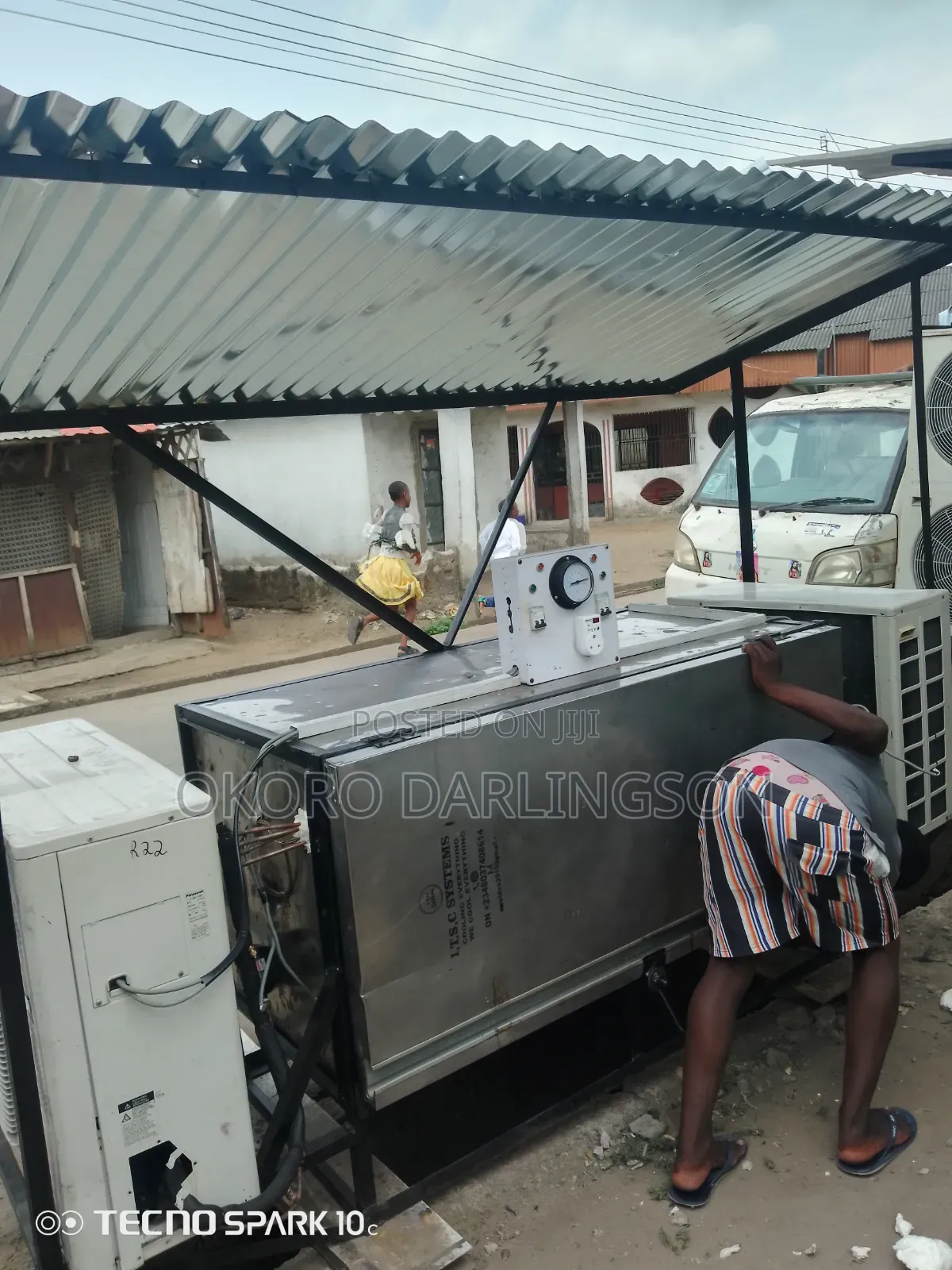 100 Blocks Capacity Ice Block Machine/Cold Room