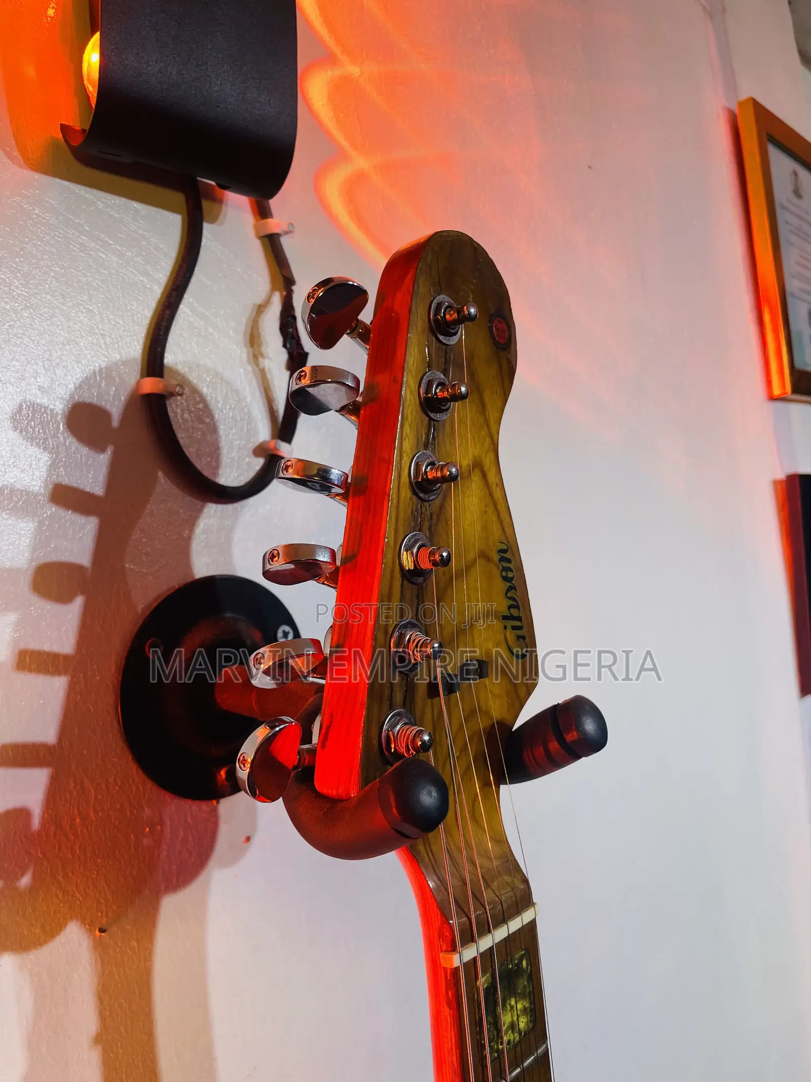 Gibson Jazz Black Guitar With Bag