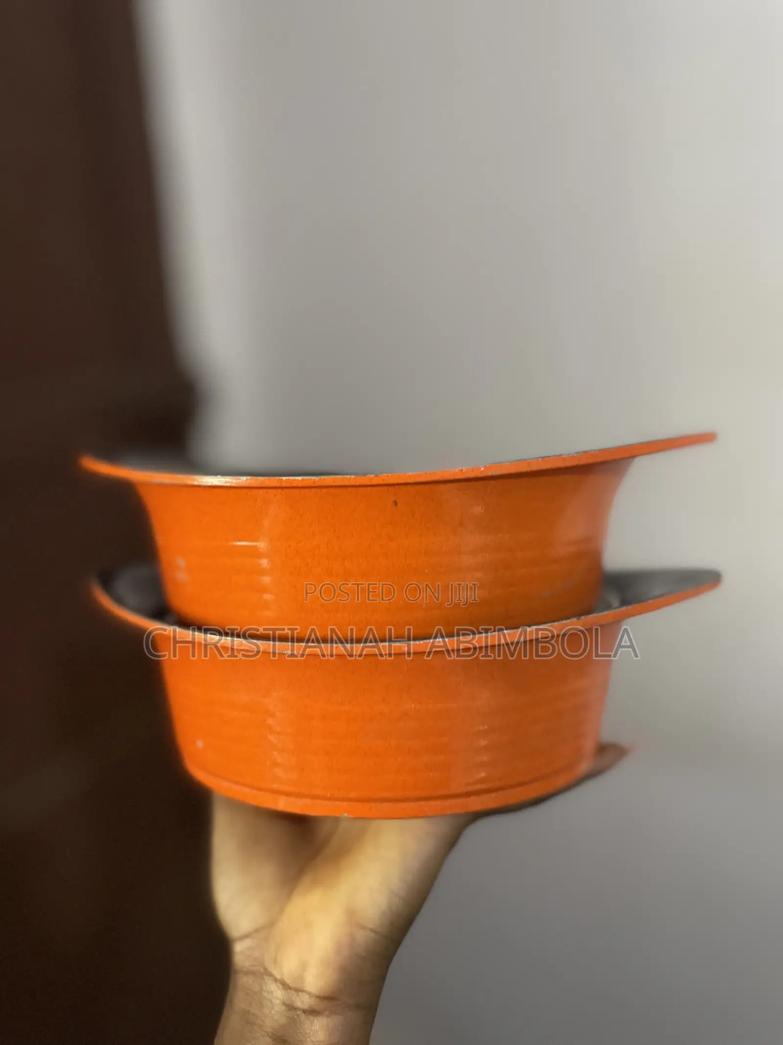 Neatly Used 4-Piece Cooking Pot Set
