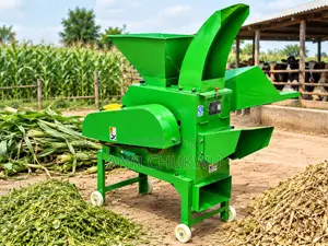600kg/Hr Chaff Cutter + Grinder
