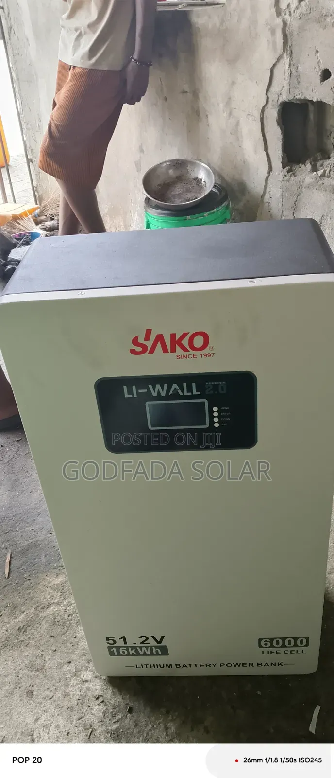 Sako Lithium Ion Battery 16kw