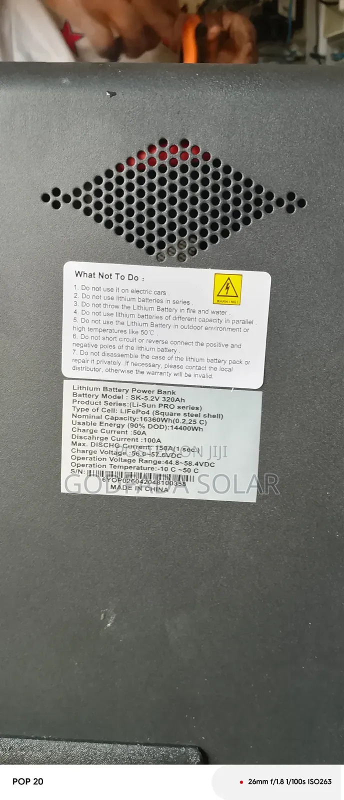 Sako Lithium Ion Battery 16kw