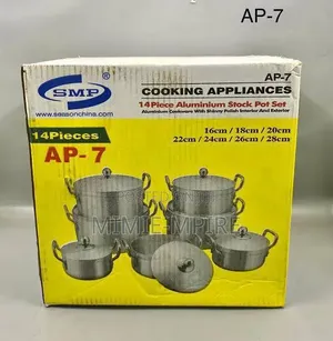 7 Set of Aluminum Pots