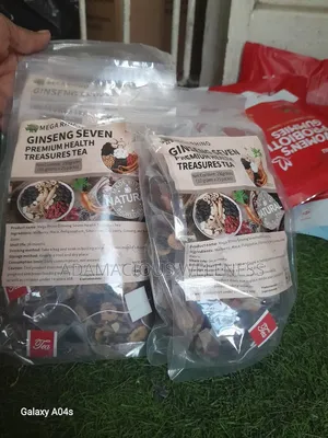 `MEGA RHINO Ginseng Seven Tea ₦18,000 25 Packs Energy Fertility`