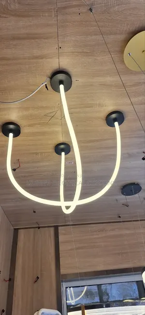 Luxury Cross Section Led Chandelier