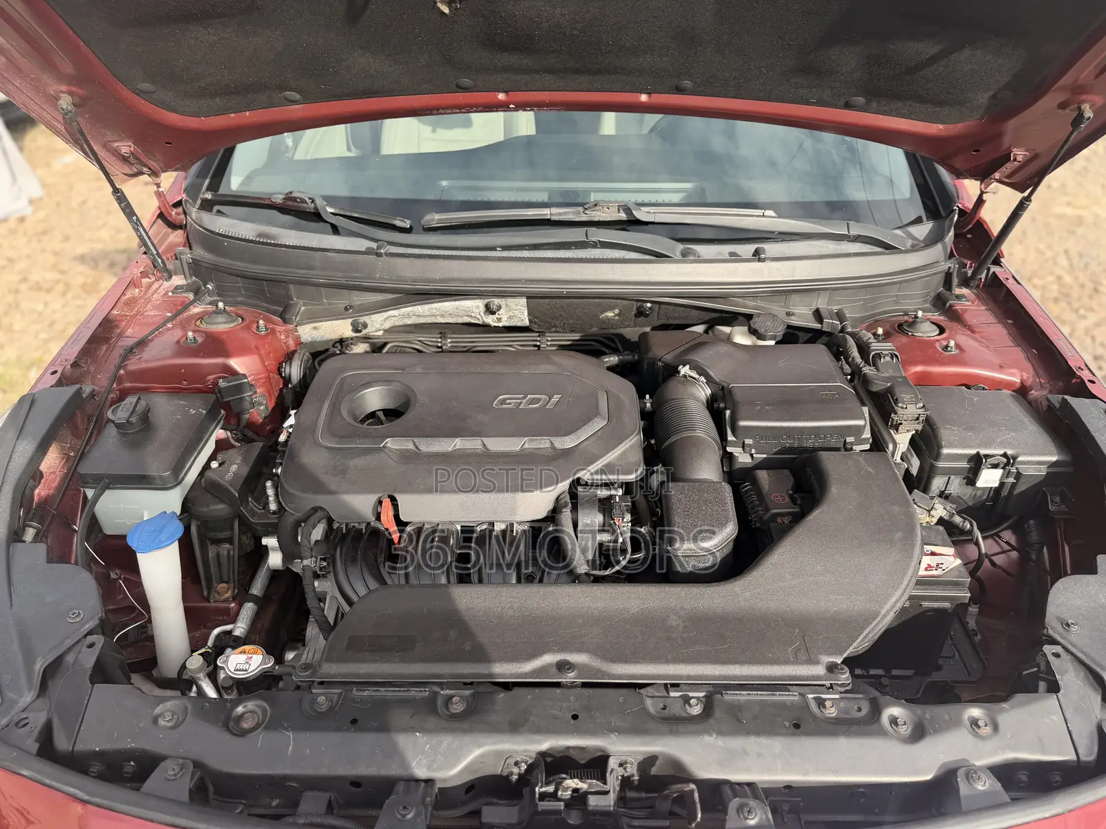 Hyundai Sonata 2016 Red