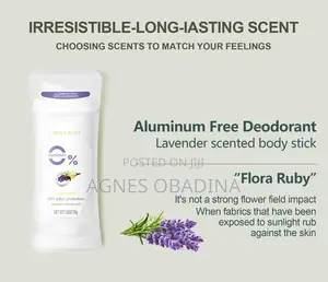 48-Hour Odor Protection and Aluminum Free Deodorant