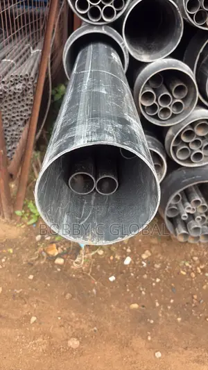 8”Heavy Duty Black Plastic Pip6 Bar