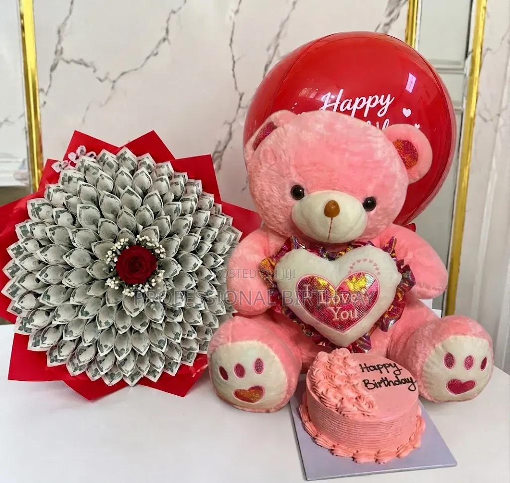 Teddy Bear and Balloons