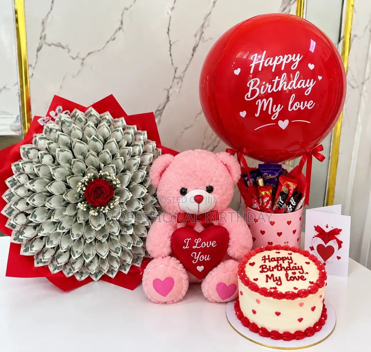 Teddy Bear and Balloons