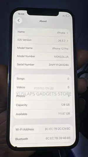 Apple iPhone 12 Pro 128 GB Black