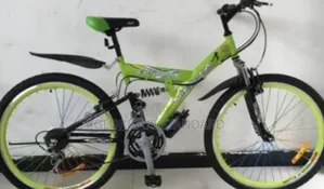 Bicycle Size 24 With Front Shock Green Colo