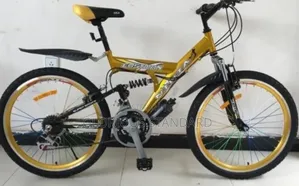BICYCLE SIZE 24 With Shock Orange Color