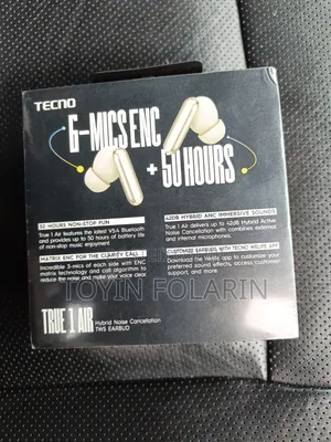 Tecno True 1 Air Earbuds