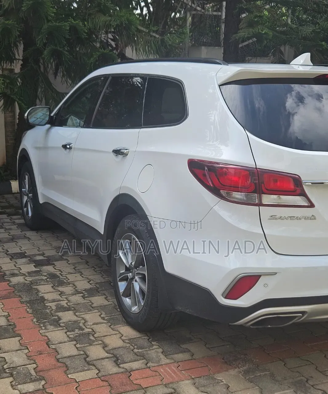 Hyundai Santa Fe 2017 White