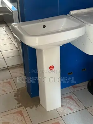 Free Standing Wash Hand Basin and Pedestal