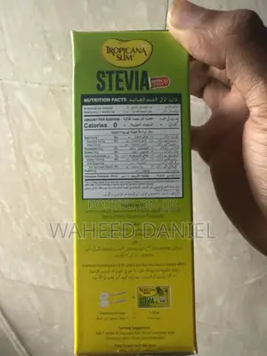 Stevia Zero Calorie Sweetener