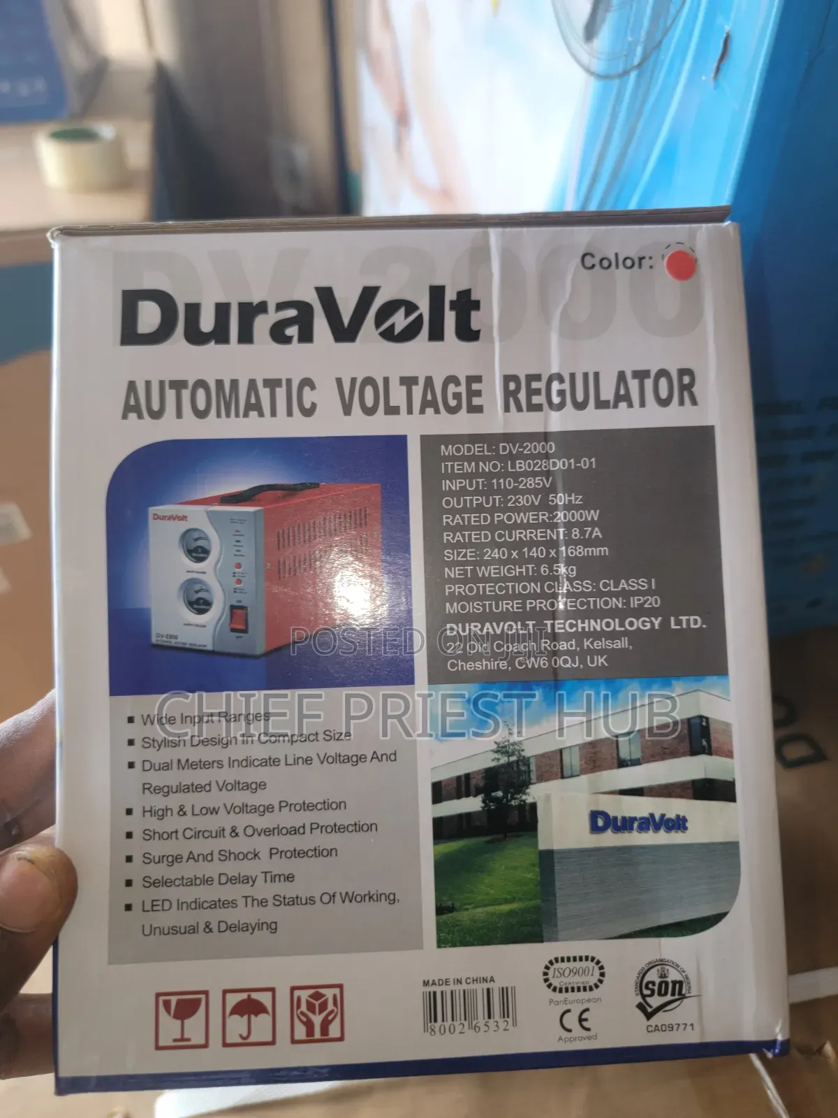 High Quality Dura Volt Stabilizer