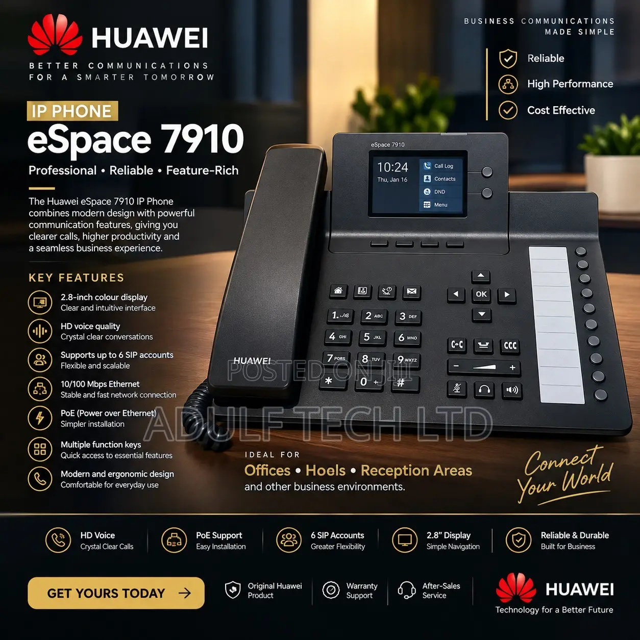 HUAWEI IP Phone eSpace 7910