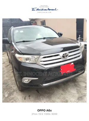 Toyota Highlander Limited 3.5l 4WD 2013 Black