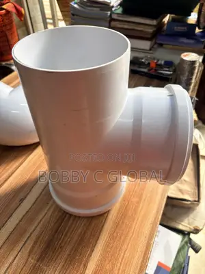 8” White Tee Junction