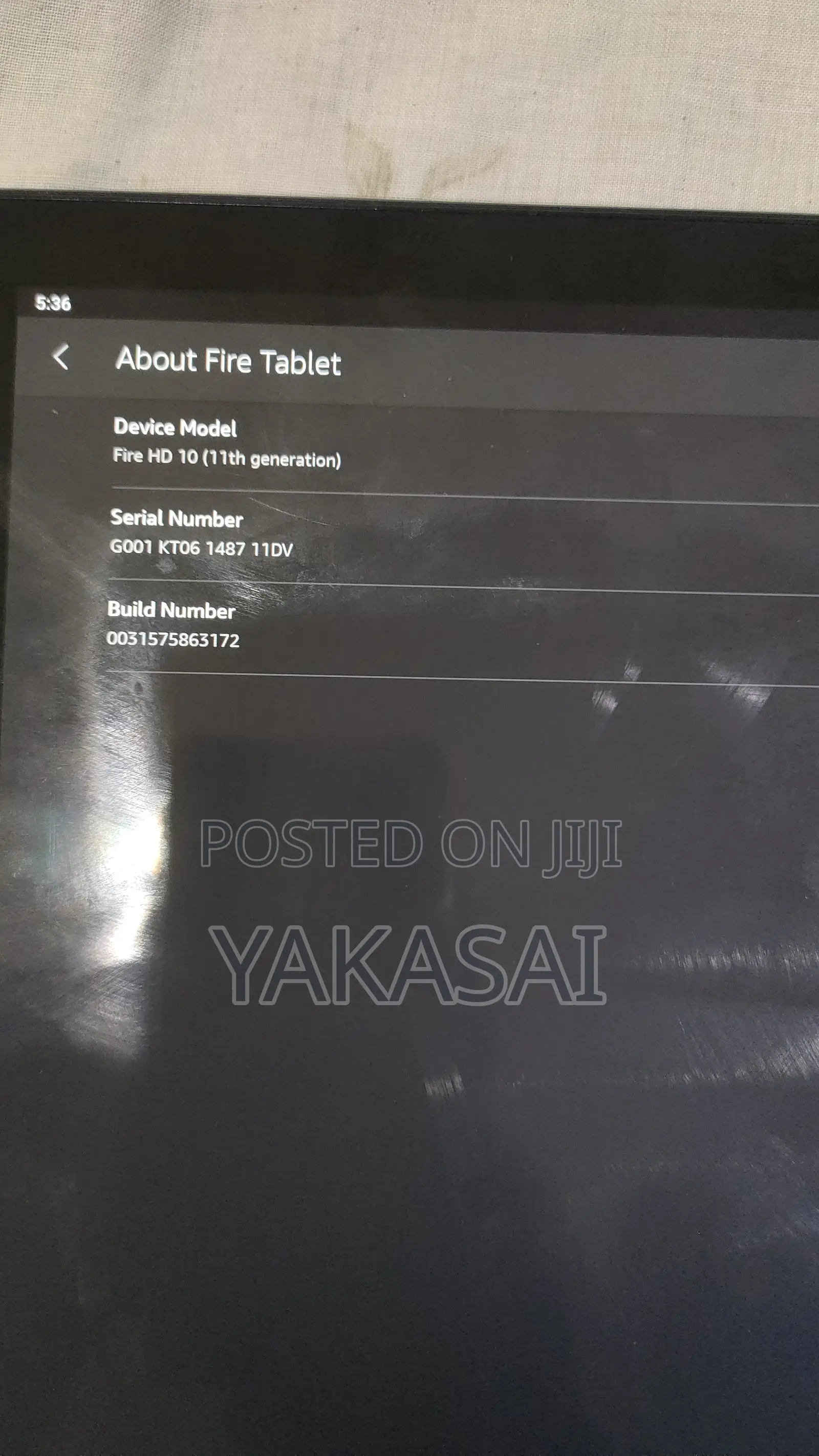 Amazon Fire HD 10 32 GB Black