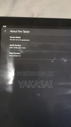 Amazon Fire HD 10 32 GB Black
