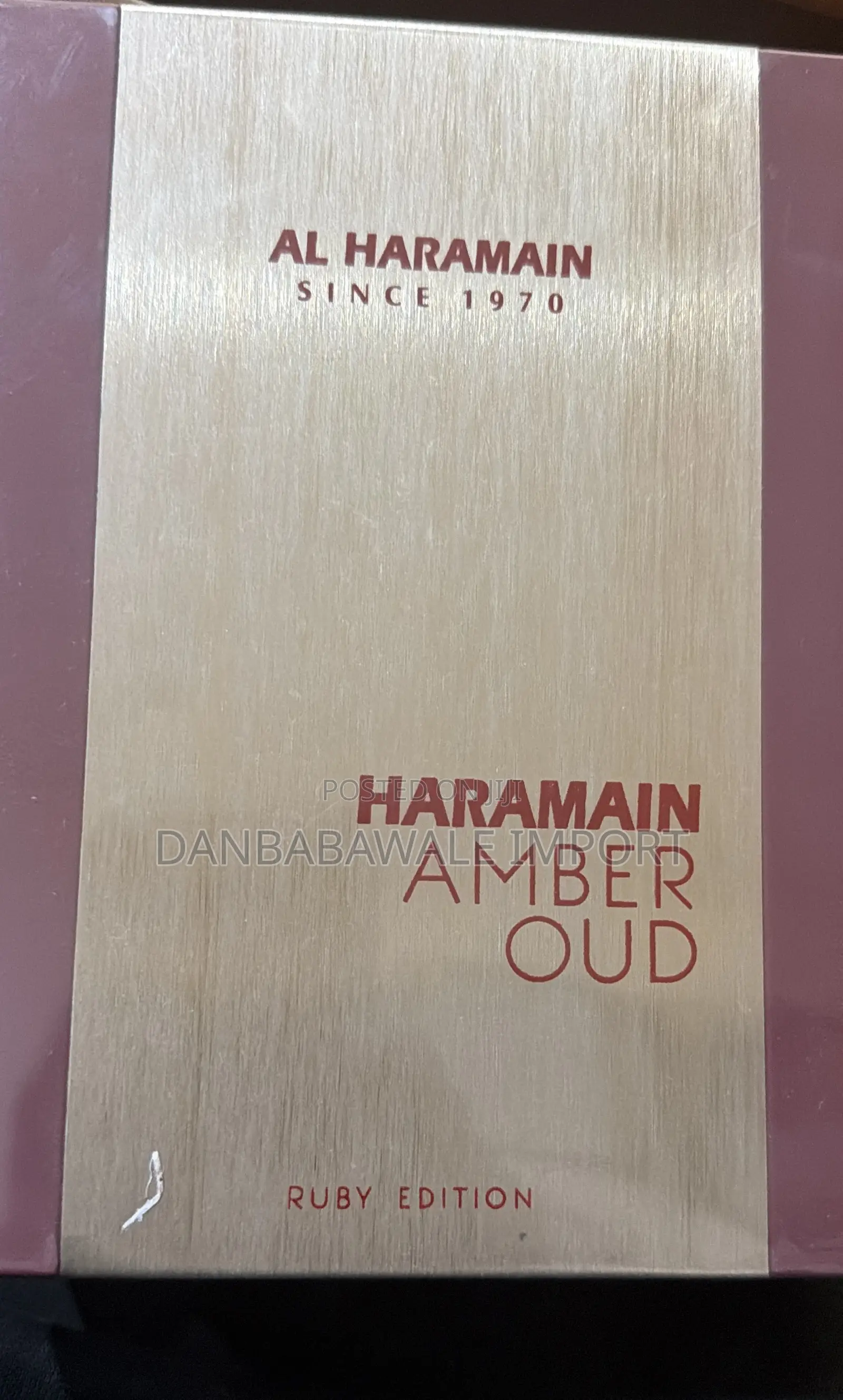 Al Haramain Amber Oud Ruby Edition
