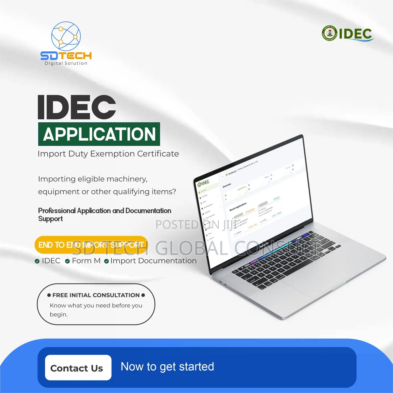 IDEC Application Processing | Import Duty Exemption Certificate