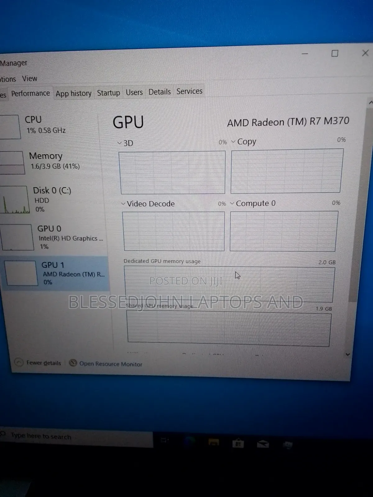 Laptop Lenovo 16GB Intel Core i7 HDD 500GB
