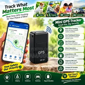 New GF-07 Mini GPS Tracker Tracking Device Real-Time Locator