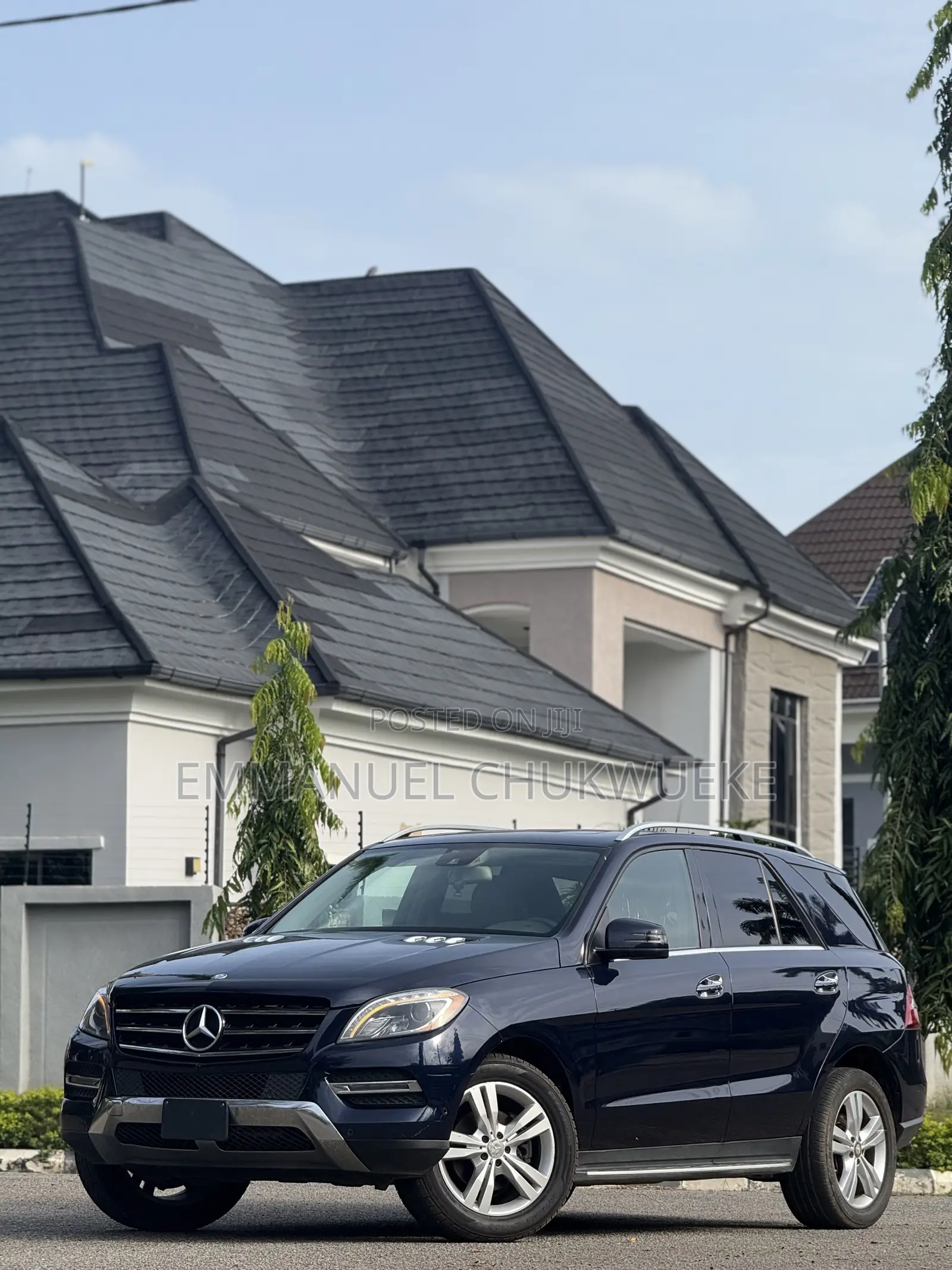 Mercedes-Benz M Class 2015 Blue